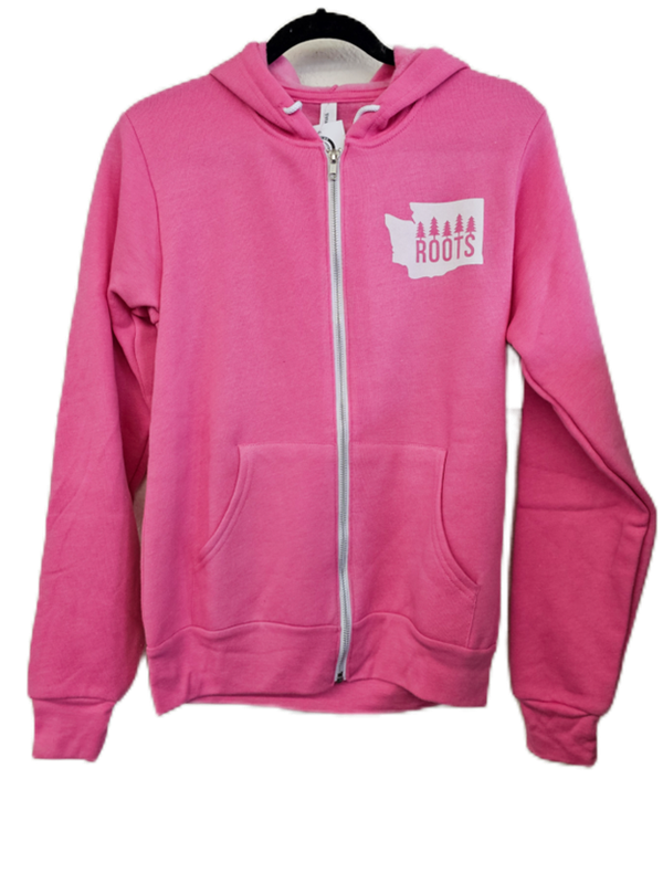 WA Roots Zip Up Hoodie