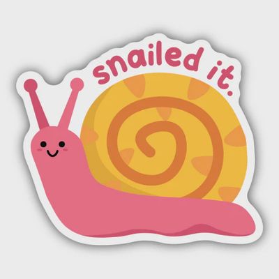 Snailed It Snail