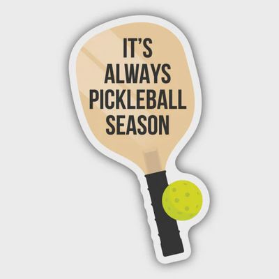 Sticker: Pickleball Paddle