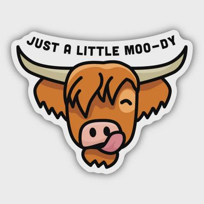 Sticker: Highland Cow