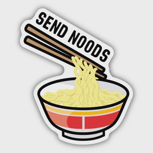 Stickers: Send Noods