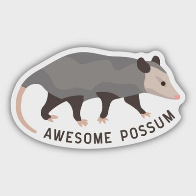 Sticker: Awesome Possum