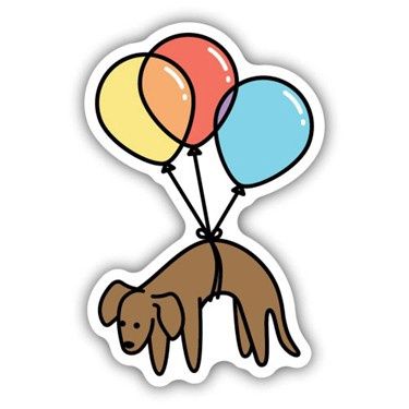 Sticker: Balloon Dog