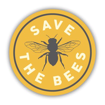 Sticker: Save the Bees