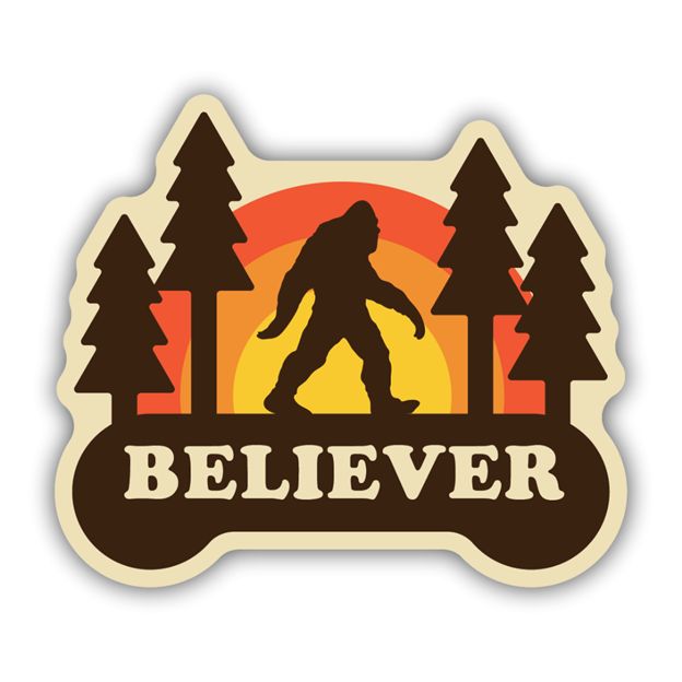 Sticker: Sasquatch Believer