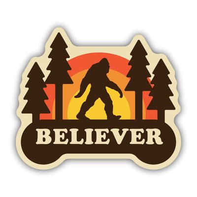 Sticker: Sasquatch Believer
