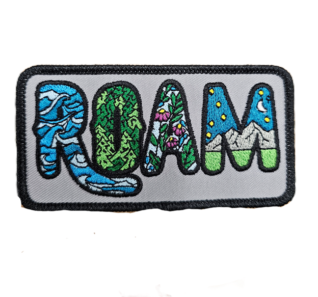 Patch-KPB Designs, Material: Iron-On, Style: Roam
