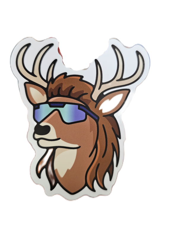 Stickers: Buck with Mullet
