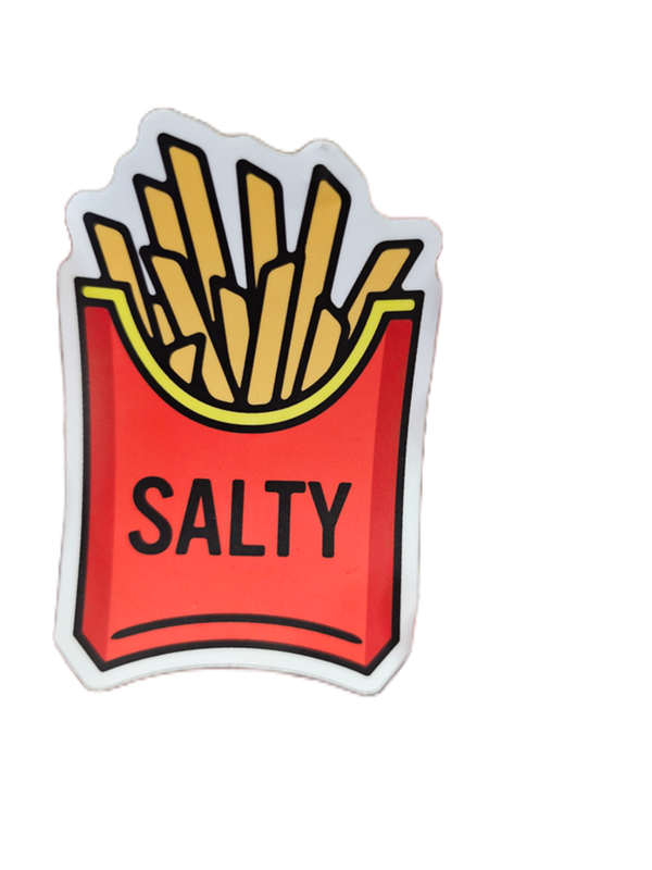 Stickers: SALTY French Fries