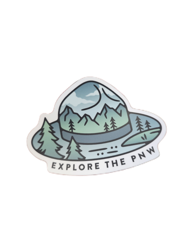 Sticker: Explore the North Mountie Hat