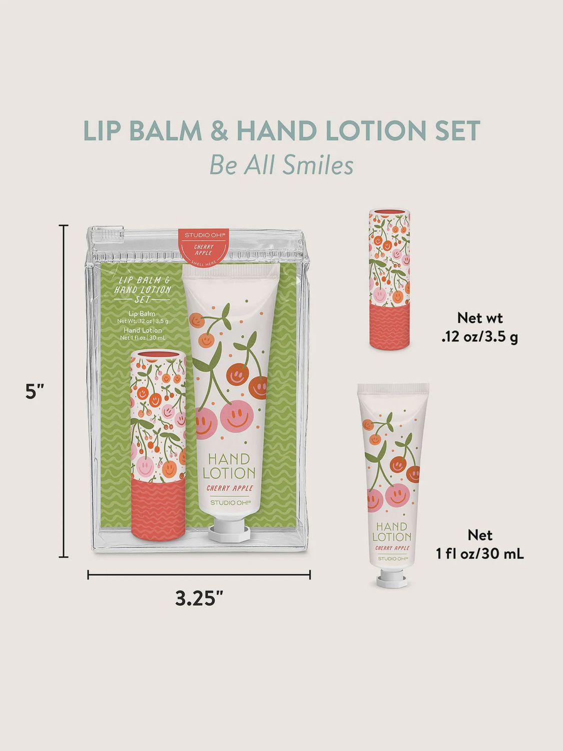 Lip Balm &amp; Hand Lotion Set