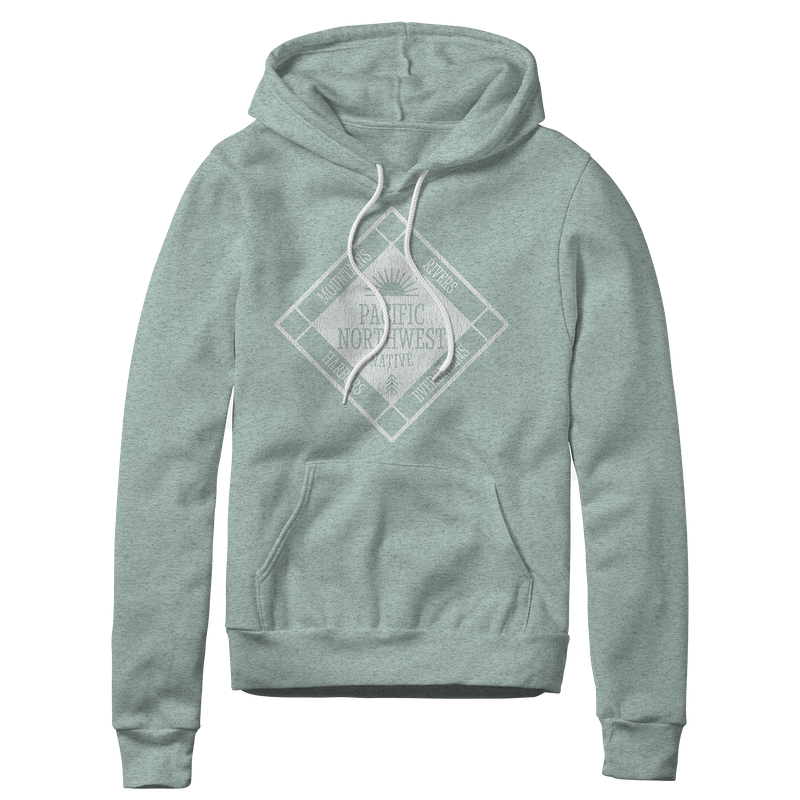Distressed Diamond Soft Fleece Hoodie