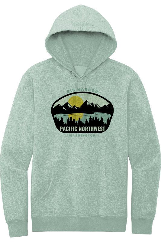 Sun Setting Soft Fleece Pullover Hoodie
