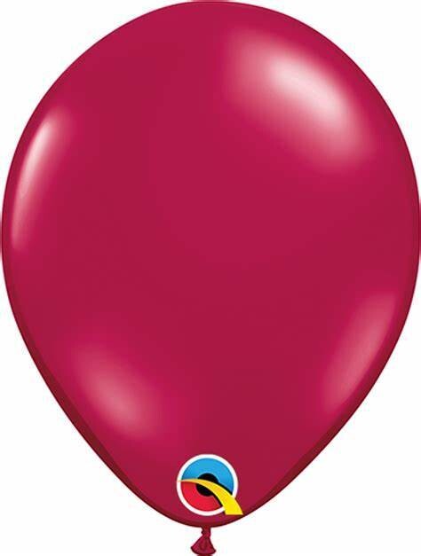 5" SPARKLING BURGUNDY