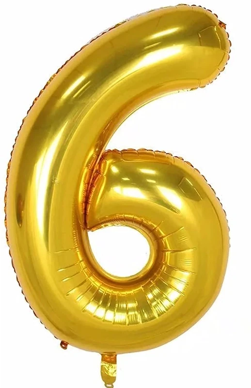 34" Gold #6 (Party America)