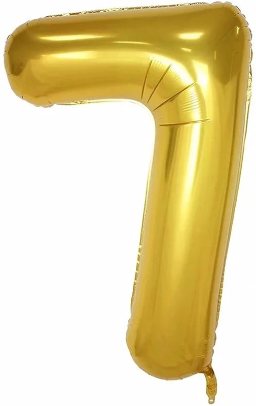 34" Gold #7 (Party America)