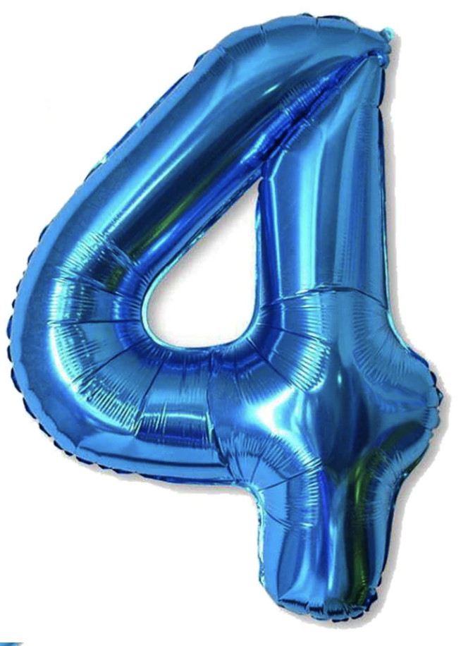 34" Blue #4 (Party America)