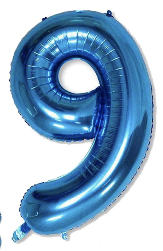 34" Blue #9 (Party America)