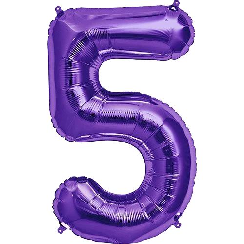 34" Purple #5 (Party America)