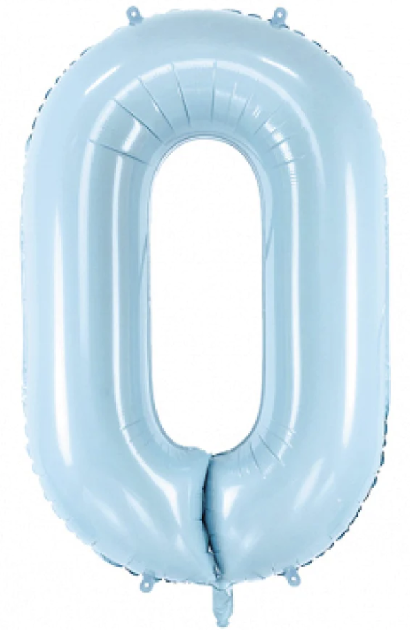34" Pastel Blue #0 (party America)