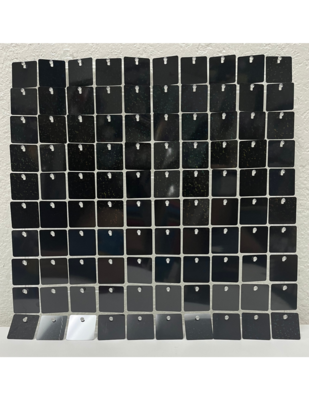 Black Shimmer Wall Panel