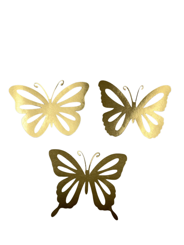 Small Gold Butterfly Set (3pc)
