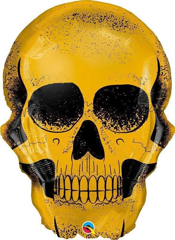36" Calavera Dorada