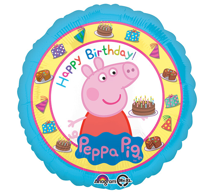 17" HAPPY BIRTHDAY PEPPA PIG