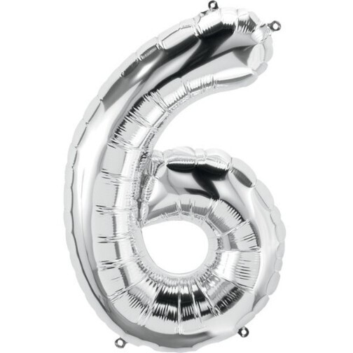 34" Silver #6 (Party America)
