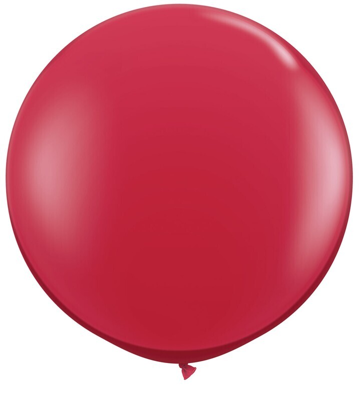 16" Pearl Ruby Red