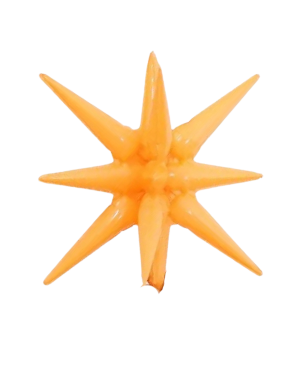 Orange Explosion Star