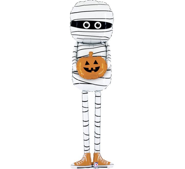60" Mummy foil balloon (halloween)