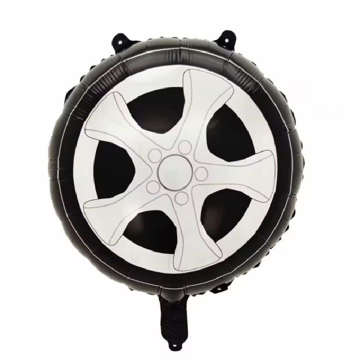 18" Racing Car Tire foil balloon