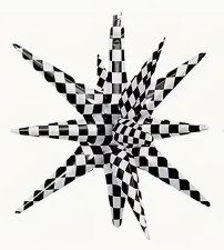 Checkered Explosion Star