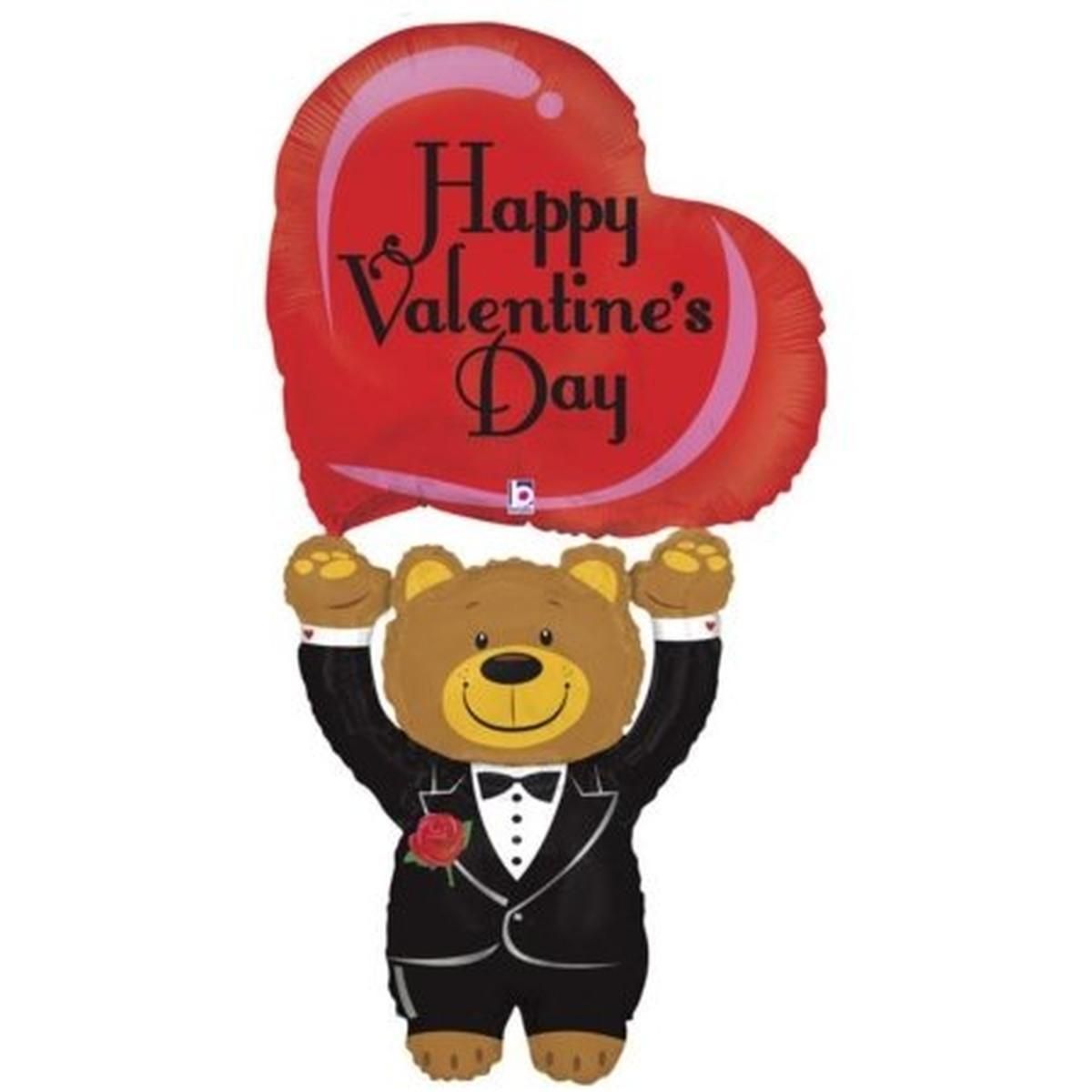 36" Special Delivery Valentine Bear 