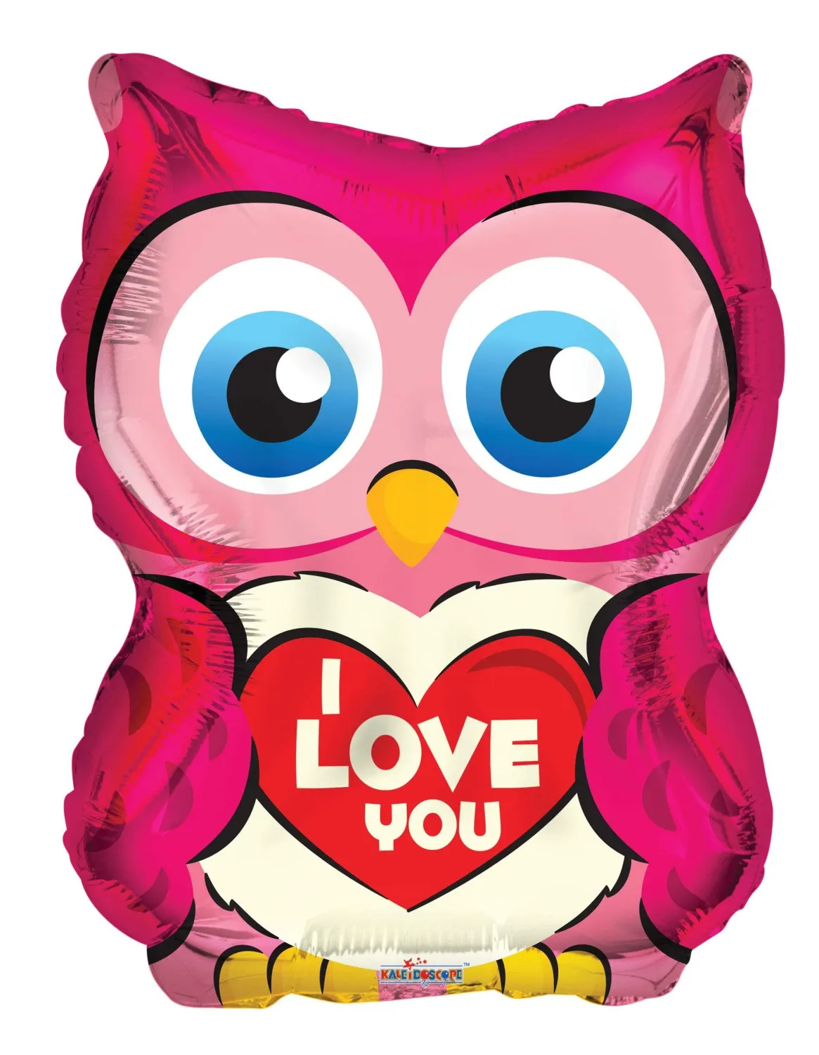 18" I Love You Owl Foil Balloon