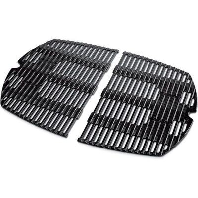 Barbeque Half Grill Plate for Weber Q (Set of 2)