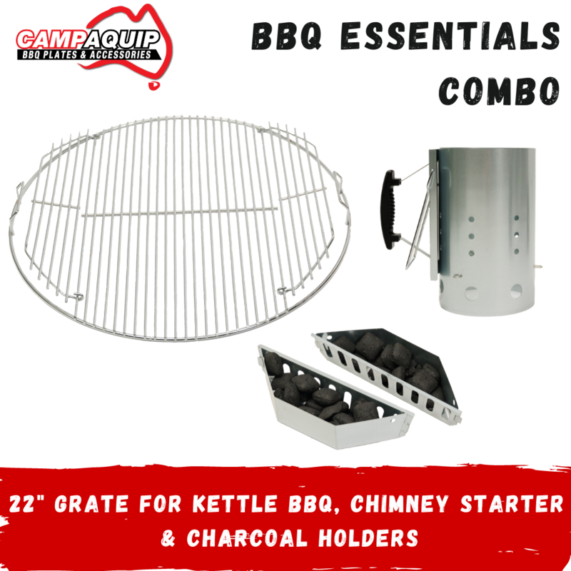 Essentials: Charcoal Holder, Starter, Grate