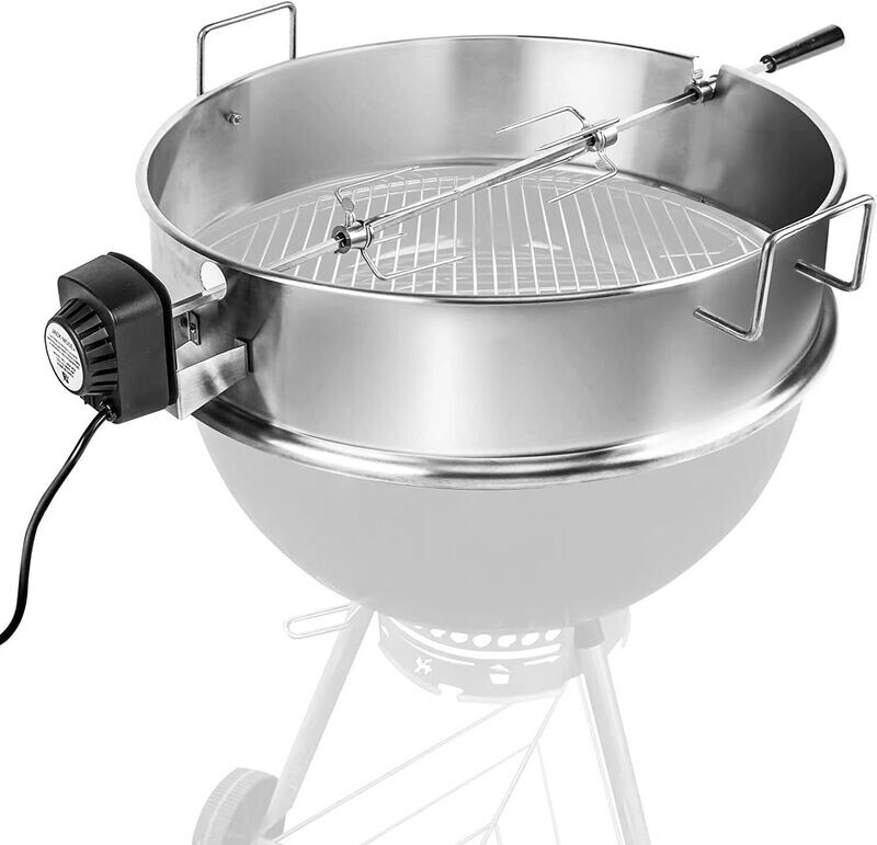 Rotisserie Charcoal BBQ