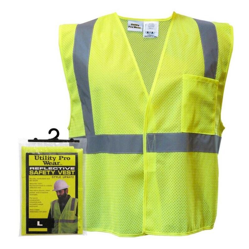 Utility Pro HiVis Reflective Safety Vest w/ pocket