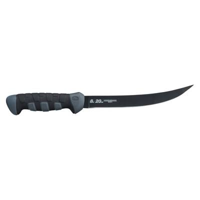 PENN Fillet Knife 8&quot; Curved Breaking Black/Gray