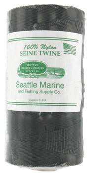 Everson Twine Tarred 3 Strand Twisted Black 1lb 