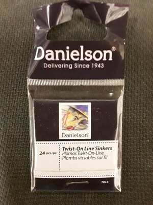 Danielson TOLS Sinker Twist-On Line Matchbook