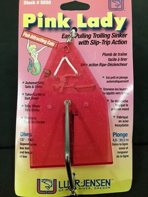 Luhr Jensen 2 Pink Lady  Pink Crystal