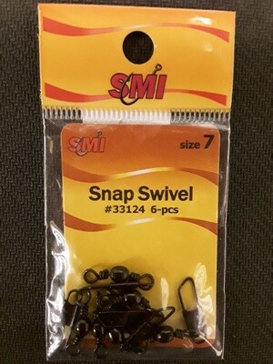 SMI Swivels Barrl w/SftySnp Blk