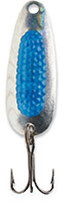 Blue Fox Rattlin&#39; Pixee Spoon 7/8  Holographic Silver / Blue Insert