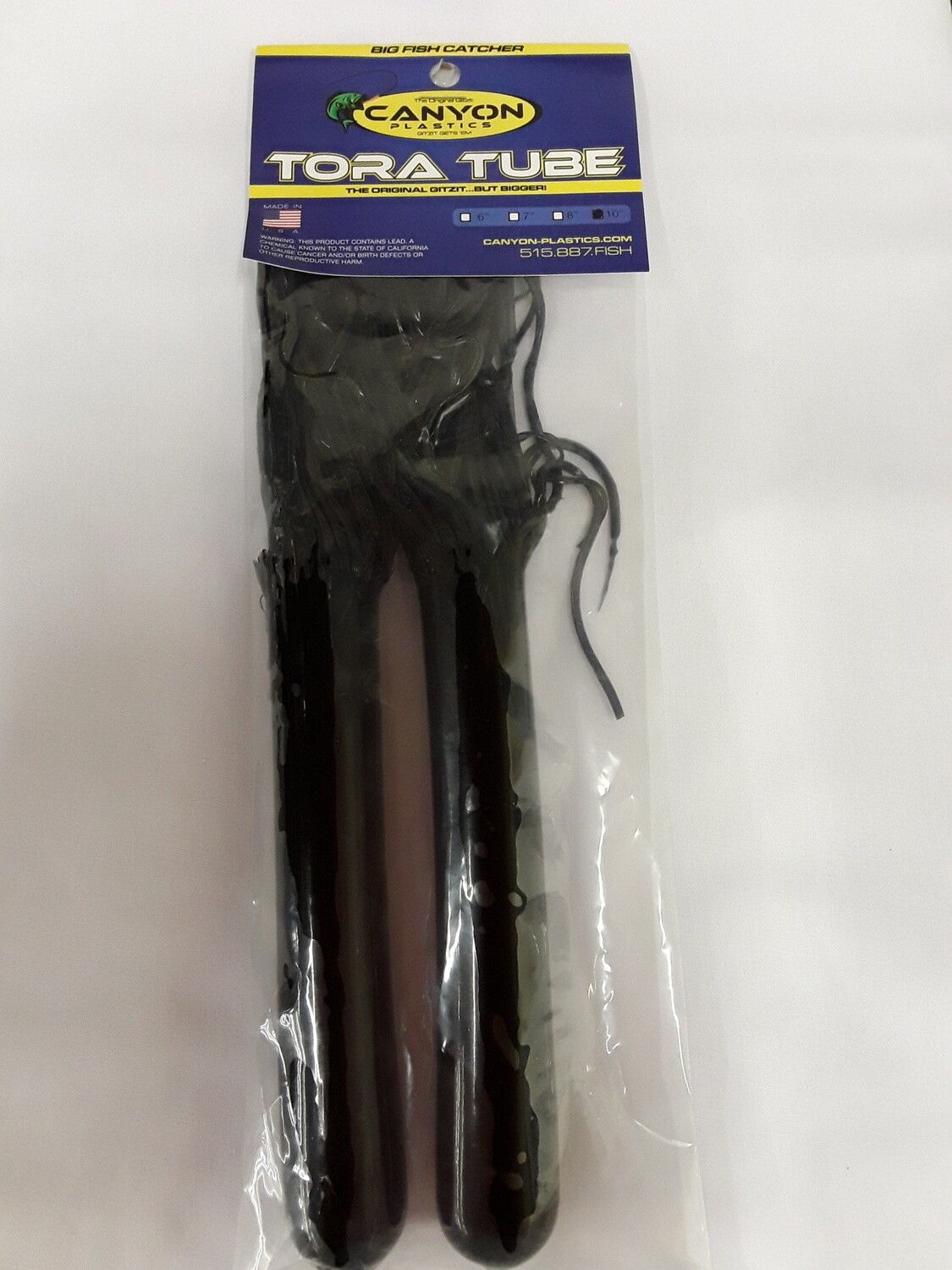 Canyon Tube Jig Black 10&quot; 2pk