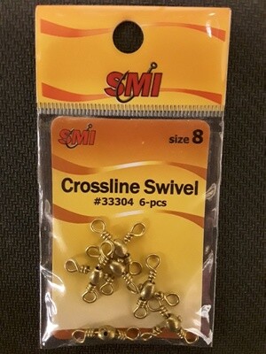 SMI Swivels Crossline Brass 
