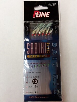 P-Line Sabiki Hage Fish Skin Mylar