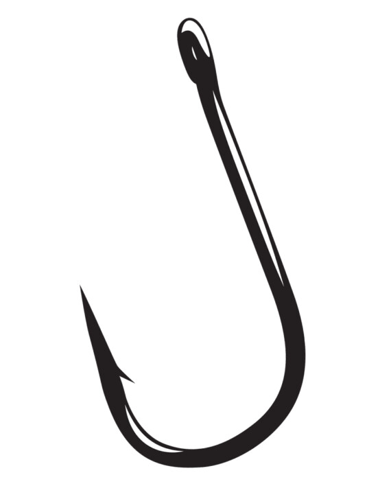 Gamakatsu Siwash Hook (Open Eye) VP Nickel